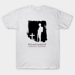 Remember 1914 - 1918 WW1 Veteran T-Shirt